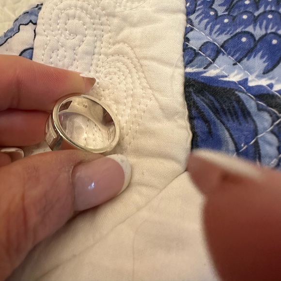 ❌LIKE NEW: GUCCI Sz 7 (US) G Logo Silver 925 Ring - Picture 5 of 13